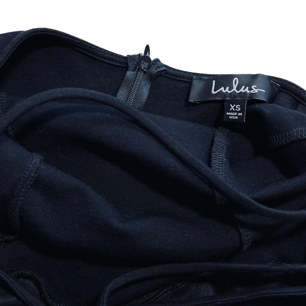 Lulus Be-All Trend-All Backless Black Midi Dress - Picture 4 of 10